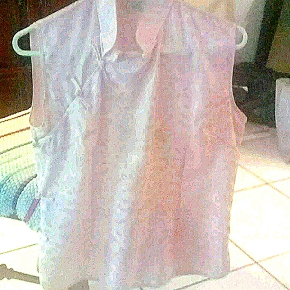 VINTAGE SILK BLOUSE 1983 CHINA FREE SHIP